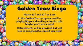 Golden Years: Bingo - Sissonville Branch Library