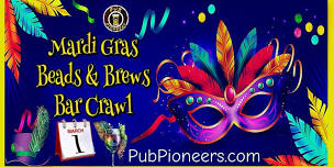 Mardi Gras Beads & Brews Bar Crawl - Great Falls, MT