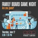 Family Board Game Night @ CCPL — Murray, Kentucky Tourism