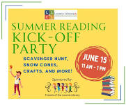 Summer Reading Kick-Off Party