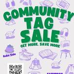 Community Tag sale and Bake sale