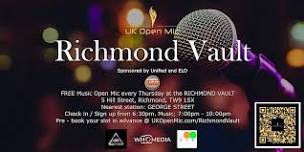 UK Open Mic @ Richmond Vault / RICHMOND / NORTH SHEEN / TWICKENHAM