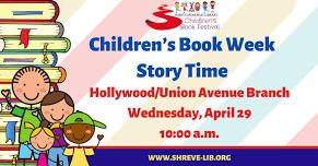 Children’s Book Week Story Time at the Hollywood/Union Avenue Branch