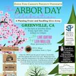 Dixie Fire Canopy Project Arbor Day Event