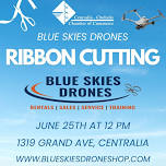 Blue Skies Drones Ribbon Cutting