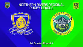 Northern Rivers Round 4 - U18 - Lismore Marist Brothers v Tweed Coast Raiders