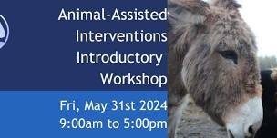 Animal Assisted Services Introductory Workshop