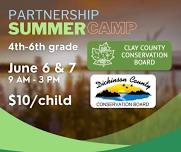 Summer Camp: Clay/Dickinson County Partnership Camp (4th-6th Grade)