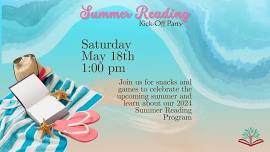 Summer Reading Kick-Off