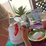 School Holiday, Kids Craft in the Gardens -Pot Painting Workshop