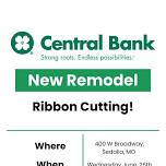 Central Bank New Location Ribbon Cutting!!