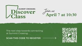 Discover Class April 7th