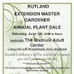 Rutland Master Gardener Annual Plant Sale @ the Godnick Center