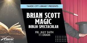 Brian Scott Magic at the Tahoe City Library