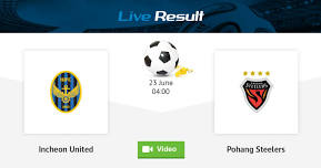 Incheon United - Pohang Steelers South Korea / K-League 1 June 23, 2024