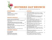 Mothers Day Brunch at B-Town 