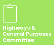 Highways & General Purpose Committee Meeting –  18 September 2024