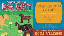 Founders Celebration Dog Party