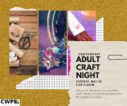 Crafternight - Adult Craft Night