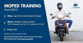 Moped Training in Harlan