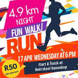 Fun night run/walk for Arrayah Centre