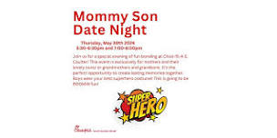 Mommy and Son Super Hero Date Night