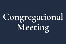 Congregational Meeting