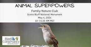 Animal Superpowers - Family Nature Club