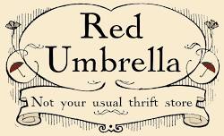 Fishing for Treasures at Red Umbrella ~ Upscale Thrift