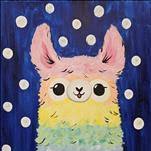 NEW! Rainbow Llama - Personalize!