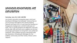 Lavender Adventures: Art Exploration