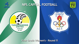 Capital Womens Round 11 - Tuggeranong United FC W v Canberra Olympic FC W