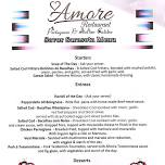 Savor Sarasota Menu