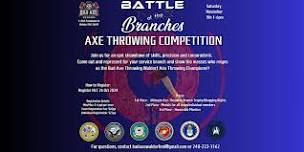 DMV Battle of the Branches - Axe Throwing Competition