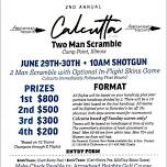 2nd Annual Calcutta • Two Man Scramble