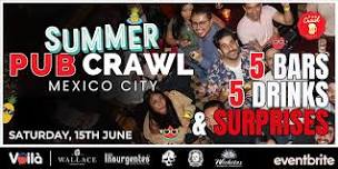 Summer Pub Crawl Mexico City