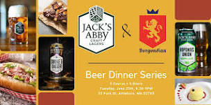 5-Course Jack's Abby Beer Dinner at Burgundian!!