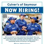 Open Interviews - Culver's of Seymour