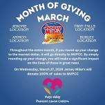 Month of giving at Jersey Mikes’s