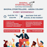 Bhopal Storytellers (Arera Colony) - Weekly Club Meeting