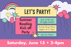 Kick Off Summer Reading Party!