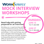 WorkSource Job Interview Workshop