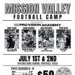 Mission Valley Pro Vision Academy Camp