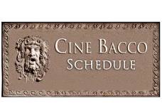 Cine Bacco Movie Schedule