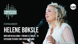 Festivalkonsert med Helene Bøksle, kor og allsang