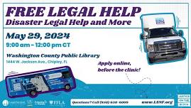 Free Legal Help: Disaster Legal Help and More