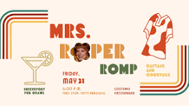 Mrs. Roper Romp: Caftans and Cocktails