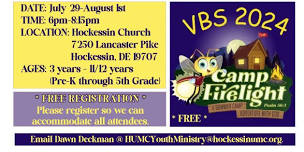 FREE SUMMER VBS - Camp Firelight