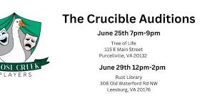 The Crucible Auditions