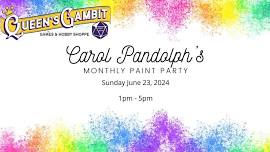 Carol P's Monthly Paint Party